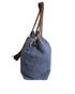 Denim Soho Shoulder Bag, bottom view